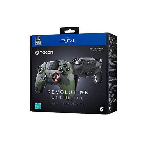 Nacon Revolution Unlimited Pro Controller Camo Green for Sony PlayStation 4 PS4